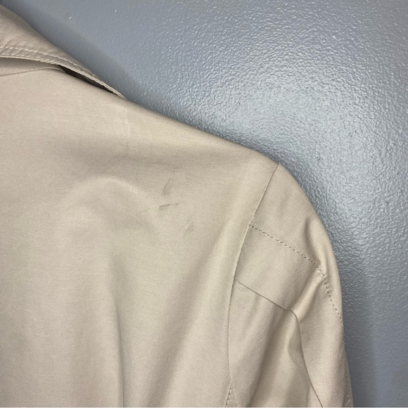 Simply Vera VERA WANG Cream Short Trench Women’s Medium - Picture 10 of 10